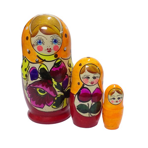 Матрешка 3 в 1 расп.(RNToys)