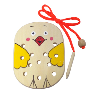 Цыпленок-шнуровка массив (RNToys)